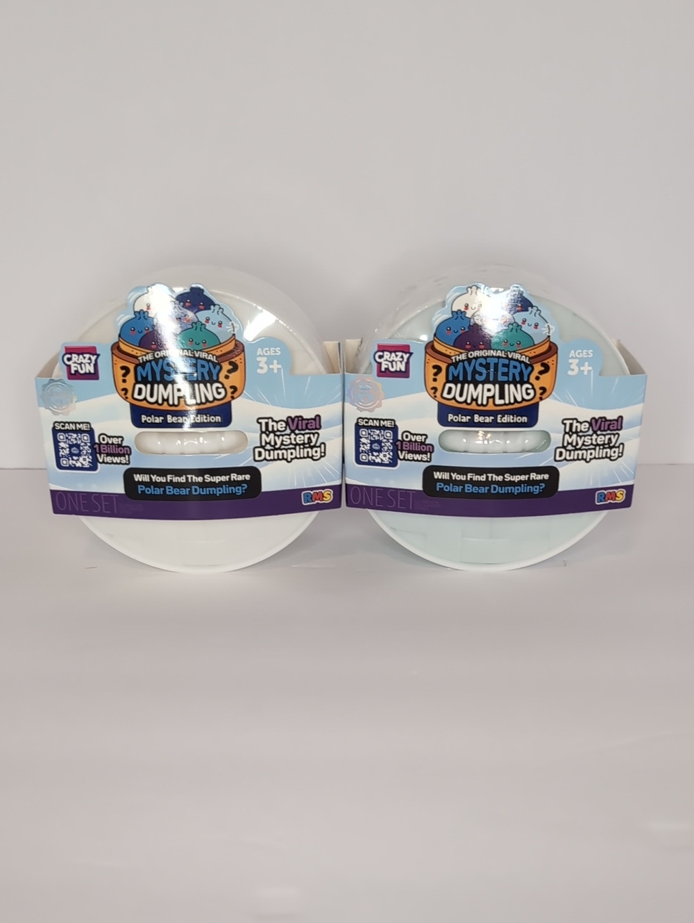 Mystery Dumpling - Polar Bear Edition (White) - 2 Pack